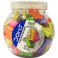 Doms Non-Toxic Dust Free Colored Erasers