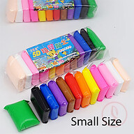 12 Colors Soft Super Light Clay Ultra Light Creative Art and Craft Air Dry Super Clay with Craving Molding Tools-Small Size