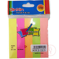 Five Line Sticky Notes -(12 packet)