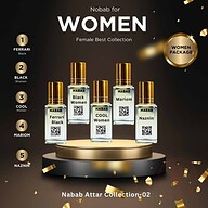 Nabab Attar Collection 02 (Women Collection) (5pcs - 3ml)