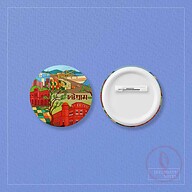 Chattogram(Heritage) Button Pin Badge - 10 Pcs