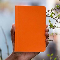 Pocket Book Orange Notebook