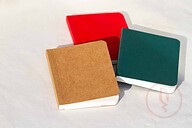 Tiny Sketchbook Series Red, Green and Kraft Notebook 3-Pack