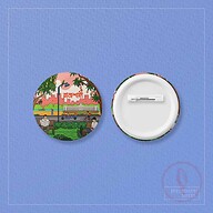 Rajshahi Button Pin Badge - 10 Pcs