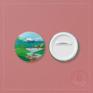 Sylhet Button Pin Badge - 10 Pcs