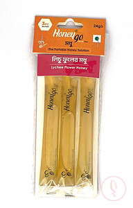 Honeygo 24gm Lychee Flower Honey x 3 (9 Strips) HG24L