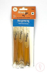 Honeygo 24gm Multi Floral Honey x 3 (9 Strips) HG24MF