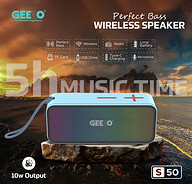GEEOO S50 RGB Wireless Speaker