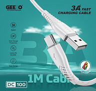 GEEOO DC100TC Fast Charging Data Cable (Type-C)