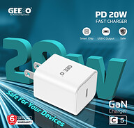 GEEOO C5 PD 20W Fast Charger