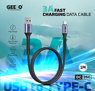 DC25TC Fast Charging Data Cable (1 Meter)
