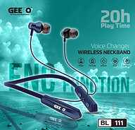 GEEOO BL111 Voice Changer Neckband Professional Bass ENC Function