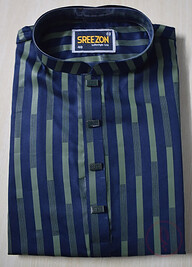Sreezon Panjabi Green Stripe (সৃজন পাঞ্জাবী স্ট্রাইপ সবুজ)