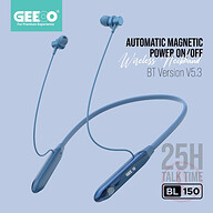 GEEOO Bl150 Automatic Magnetic Power ON/OF Wireless Neckband