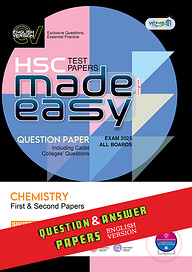 Panjeree Chemistry First & Second Papers - HSC 2025 Test Papers Made Easy (Question + Answer Paper) - English Version