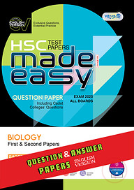 Panjeree Biology First &amp; Second Papers - HSC 2025 Test Papers Made Easy (Question + Answer Paper) - English Version