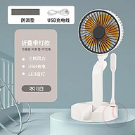 Portable Fan for Travel Desk Fan Silent 3 Speeds Small Fan Silent Powerful Table Fan 180°rotation Mini Fan for Desktop Bedroom Home Office Outdoor Travel