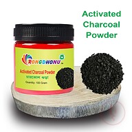 Rongdhonu Activated Charcoal Powder চারকোল গুড়া 50gram