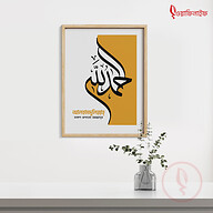 Islamic Wooden Wall Frame (Alhamdulillah)