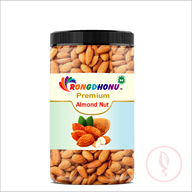 Rongdhonu Premium Almond Nut, Kath Badam (কাঠ বাদাম) -250gm