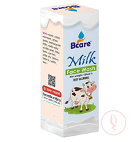 Bcare Milk Face Wash (মিল্ক ফেস ওয়াশ) 120ml