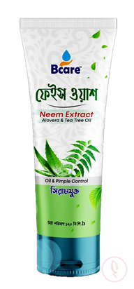 Bcare Neem Extract Face Wash -120ml