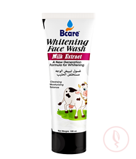 Bcare Whitening Face Wash Milk Extract  100ml