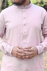 Classic Cotton candy Cotton Panjabi