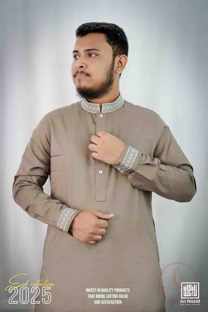 Classis Khaki Panjabi 5