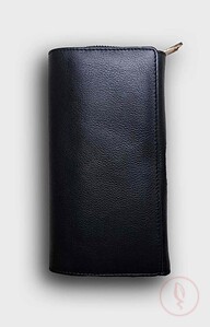 Ladies Parts Long Wallet- Black