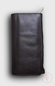 Ladies Parts Long Wallet- Chocolate