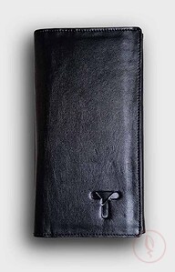 Multi-functional Moto Wallet Long- Black