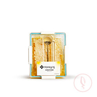 Honeyraj Natural Honeycomb (Tiffin Box) (প্রাকৃতিক মধুর চাক) 1 kg