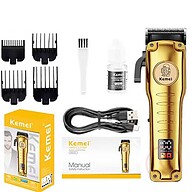 Kemei KM-511 Cord And Cordless Hair Clipper Salon Series With Taper Lever Adjustment For Men