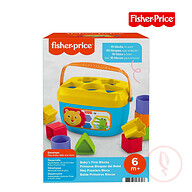 Fisher Price FFC84 Baby's First Blocks Shape-Sorting Toy, Ages 6m+