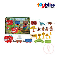 Toybliss Dinosaur Roller Coaster Track Set (LH8868), Ages 3+