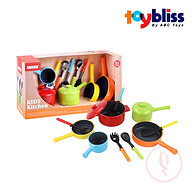 Toybliss Kids Kitchen 12pcs Set (DX-88001), Ages 3+