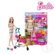 Barbie GHV92 Stroll n Play Pups Doll Playset