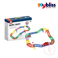 Toybliss Magnetic Tracks With Car (HD387A), Ages 3+