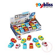 Toybliss City Team Mini Cars 12pcs Set (876E-113), Ages 3+