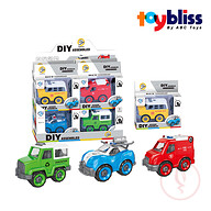 Toybliss HUANLEDI DIY Traffic Assembled Car (858-33), Ages 3+