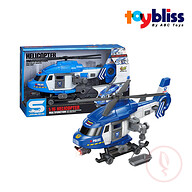 Toybliss 1:16 Police Helicopter with Light &amp; Music (JS128B), Ages 3+