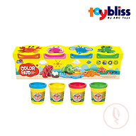 Toybliss Jia Pei Le DIY Color Mud Animal Playset (5838-236), Ages 3+