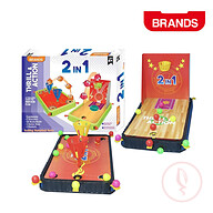 Brands Thrill & Action 2-in-1 Indoor Basketball Game, Ages 4+