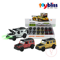 Toybliss XU YE 1:32 Die-Cast Benz Pull Back Car with Lights &amp; Sound (K174BA), Ages 3+