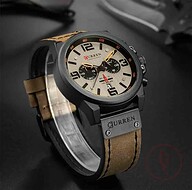 CURREN 8314 Luxury Sports Men's Watch - Brown