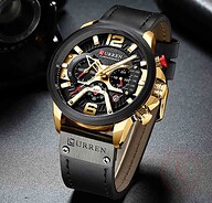 CURREN 8329 Luxury Sports Men's Watch - gold