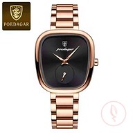 POEDAGAR 783 Luxury Elegant Women's Watch - black
