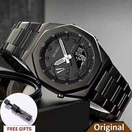 SKMEI 1816 Stylish Premium Quality Quartz Watch Man For-Black
