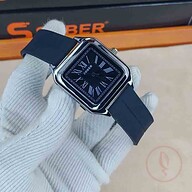 SOBER JB 003 Silicon Strap Men's Watch - Black